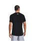 Under Armour Majica UA HG Armour Fitted SS 1361683 Črna Regular Fit - Pepit.si