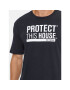 Under Armour Majica Ua Protect This House Ss 1379022 Črna Loose Fit - Pepit.si