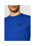 Under Armour Majica Ua Sportstyle Left Chest 1326799 Modra Loose Fit - Pepit.si