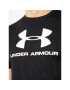 Under Armour Majica Ua Sportstyle Logo 1329590 Črna Regular Fit - Pepit.si