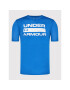 Under Armour Majica Ua Team Issue Wordmark 1329582 Modra Loose Fit - Pepit.si