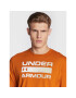 Under Armour Majica Ua Team Issue Wordmark 1329582 Oranžna Loose Fit - Pepit.si