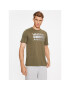 Under Armour Majica Ua Team Issue Wordmark Ss 1329582 Khaki Loose Fit - Pepit.si