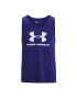 Under Armour Športna majica UA SPORTSTYLE LOGO TANK 1329589 Mornarsko modra Regular Fit - Pepit.si