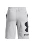 Under Armour Športne kratke hlače UA RIVAL FLEECE LOGO SHORTS 1359065 Siva Regular Fit - Pepit.si