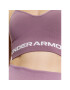 Under Armour Špotni nedrček Ua Seamless Low Long Bra 1357719 Vijolična Compression Fit - Pepit.si