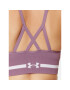 Under Armour Špotni nedrček Ua Seamless Low Long Bra 1357719 Vijolična Compression Fit - Pepit.si