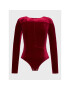 Undress Code Bodi Maneater 352 Bordo rdeča Slim Fit - Pepit.si