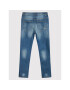 United Colors Of Benetton Jeans hlače 4AC657OX0 Modra Skinny Fit - Pepit.si