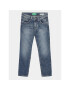 United Colors Of Benetton Jeans hlače 4DW2CE021 Modra Straight Fit - Pepit.si