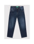 United Colors Of Benetton Jeans hlače 4TR757PJ0 Mornarsko modra Slim Fit - Pepit.si