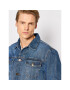 United Colors Of Benetton Jeans jakna 2AW753GV8 Mornarsko modra Regular Fit - Pepit.si