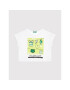 United Colors Of Benetton Majica 3096C15AV Bela Boxy Fit - Pepit.si