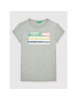 United Colors Of Benetton Majica 3I1XC101Q Siva Regular Fit - Pepit.si