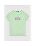 United Colors Of Benetton Majica 3I1XC101Q Zelena Regular Fit - Pepit.si