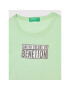 United Colors Of Benetton Majica 3I1XC101Q Zelena Regular Fit - Pepit.si