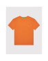 United Colors Of Benetton Majica 3I1XC101W Oranžna Regular Fit - Pepit.si