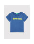 United Colors Of Benetton Majica 3I1XG102N Modra Regular Fit - Pepit.si