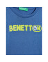 United Colors Of Benetton Majica 3I1XG102N Modra Regular Fit - Pepit.si