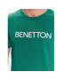 United Colors Of Benetton Majica 3I1XU100A Zelena Regular Fit - Pepit.si