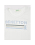 United Colors Of Benetton Majica 3I9WMM28H Bela Regular Fit - Pepit.si