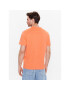 United Colors Of Benetton Majica 3YR3U1050 Oranžna Regular Fit - Pepit.si