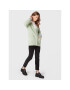 United Colors Of Benetton Pletena jopica 1042E601A Zelena Relaxed Fit - Pepit.si