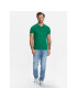 United Colors Of Benetton Polo majica 3089J3178 Zelena Slim Fit - Pepit.si