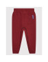 United Colors Of Benetton Spodnji del trenirke 3J73I0493 Bordo rdeča Regular Fit - Pepit.si