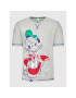 United Colors Of Benetton Zgornji del pižame DISNEY 3BVX4M009 Siva Regular Fit - Pepit.si