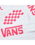 Vans 3 pari otroških stopalk Classic Canoodle Rox VN0007BCJU41 Bela - Pepit.si