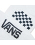 Vans 3 pari otroških stopalk Classic Canoodle Rox VN0007BCYB21 Bela - Pepit.si