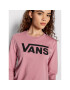 Vans Bluza Flying V Classic VN0A47WN Roza Regular Fit - Pepit.si