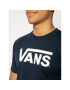 Vans Majica Classic VN000GGGNAV1 Mornarsko modra Classic Fit - Pepit.si