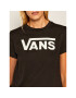 Vans Majica Flying V Crew Tee VN0A3UP4 Črna Regular Fit - Pepit.si