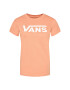 Vans Majica Flying V Crew Tee VN0A3UP4 Roza Regular Fit - Pepit.si