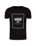 Vans Majica Print Box VN0A312S Črna Slim Fit - Pepit.si