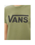 Vans Majica Wm Flying V Crew Tee VN0A3UP4 Zelena Regular Fit - Pepit.si