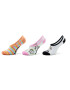 Vans Set 3 parov ženskih stopalk Rainbow Rider Canoodle VN00079WYB21 Pisana - Pepit.si