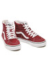 Vans Superge SK8-Hi Zip VN0A4BUX9AK1 Bordo rdeča - Pepit.si