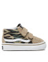 Vans Superge Td Sk8-Mid Reissue V VN00018WBH11 Rjava - Pepit.si