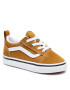 Vans Tenis superge Td Old Skool Elastic Lace VN0005WU1M71 Rjava - Pepit.si