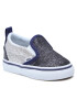 Vans Tenis superge Td Slip-On V VN0A3488SXN1 Srebrna - Pepit.si