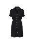 Vero Moda Srajčna obleka Harper 10283698 Črna Standard Fit - Pepit.si