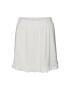 Vero Moda Mini krilo Tassa 10286069 Bela Regular Fit - Pepit.si