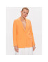 Vero Moda Suknjič Carmen 10287190 Oranžna Box Fit - Pepit.si