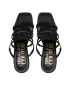 Versace Jeans Couture Natikači 74VA3S47 ZS185 899 Črna - Pepit.si