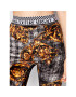 Versace Jeans Couture Pajkice Tartan Baroque Print 71HAC101 Siva Slim Fit - Pepit.si