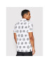 Versace Jeans Couture Polo majica Print Coin 72GAG626 Bela Regular Fit - Pepit.si