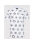 Versace Jeans Couture Polo majica Print Coin 72GAG626 Bela Regular Fit - Pepit.si